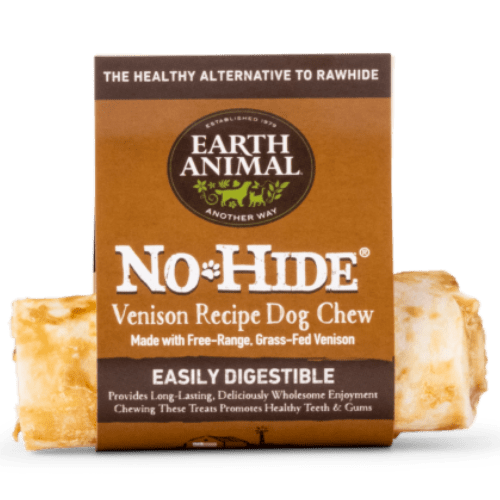 NoHide Chew Venison Small 1pk - Dog Chews - Earth Animal - PetToba - Earth Animal