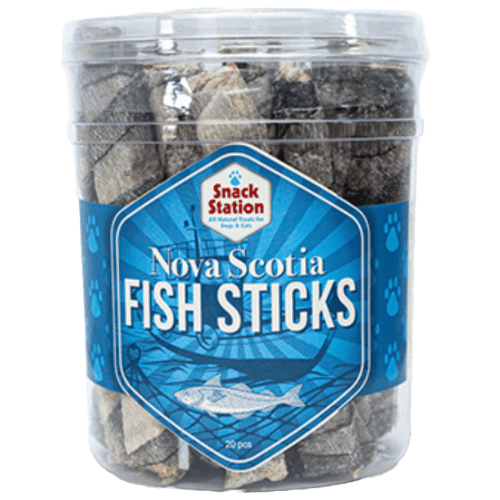 Nova Scotia Dehydrated Haddock Skin Stick - This & That - PetToba - This & That