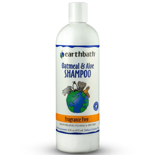 Oatmeal & Aloe Shampoo Fragrance Free - earthbath - PetToba - Earthbath