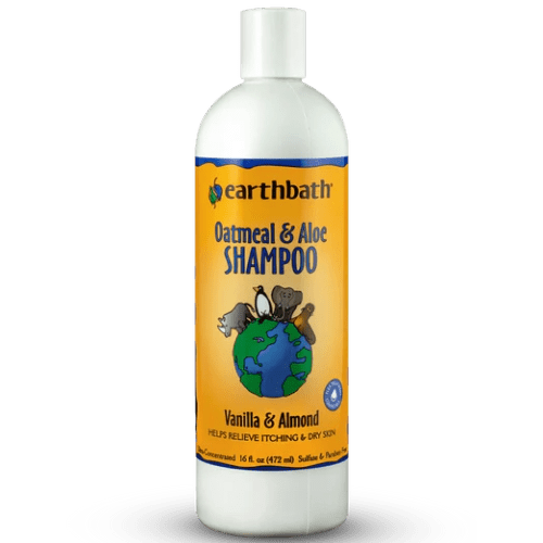 Oatmeal & Aloe Shampoo Vanilla & Almond - earthbath - PetToba - Earthbath