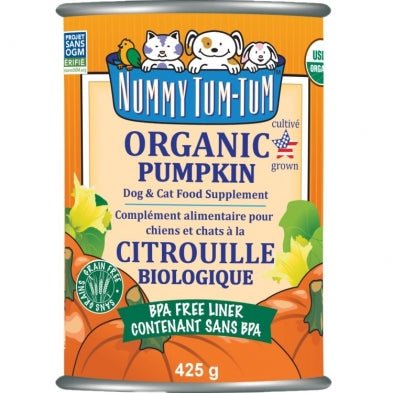 Organic Pumpkin Puree - Dog/Cat Supplement NUMMY Tum Tum - PetToba-Nummy Tum-Tum