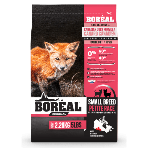 Original Small Breed Duck - Grain Free - Dry Dog Food - BORÉAL - PetToba - Boreal