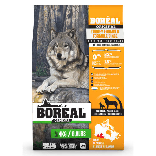 Original Turkey - Grain Free - Dry Dog Food - BORÉAL - PetToba - Boreal