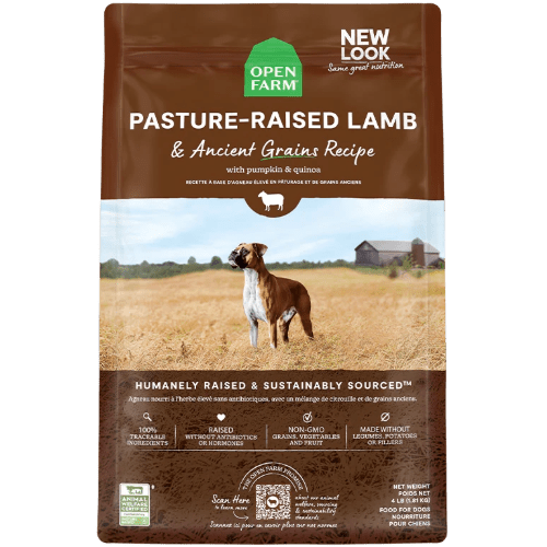 Pasture - Raised Lamb & Ancient Grains - Dry Dog Food - Open Farm - PetToba - Open Farm