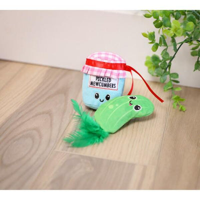 Pickled Mewcumbers Catnip 2PK - Cat Toys - Quirky Kitty - PetToba - Quirky KITTY