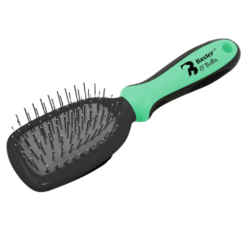 Pin+Bristle Brush for Cats - Baxter & Bella - PetToba - Baxter & Bella