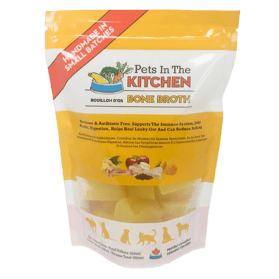 Pork Bone Broth - Frozen Raw Dog & Cat Toppers - Pets In The Kitchen - PetToba - Pets In The Kitchen