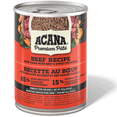 Premium Pate Beef Recipe - Wet Dog Food - ACANA - PetToba - ACANA