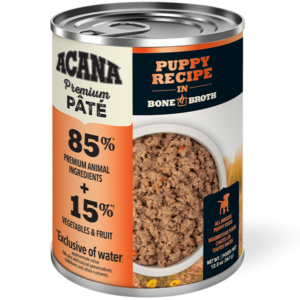 Premium Pate Puppy Recipe in Broth - Wet Dog Food - ACANA - PetToba - ACANA