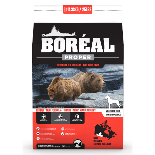 Proper Large Breed Red Meat - Low Carb Grains - Dry Dog Food - BORÉAL - PetToba - Boreal