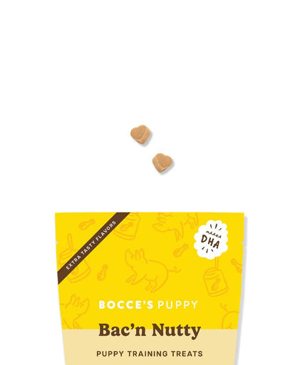 Puppy Bac'n Nutty Training Bites - Dog Treats - Bocce's - PetToba - Bocce's Bakery