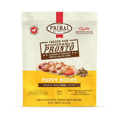 Puppy Canine Raw Pronto - Frozen Raw Dog Food - Primal Pet Foods - PetToba - Primal Pet Foods