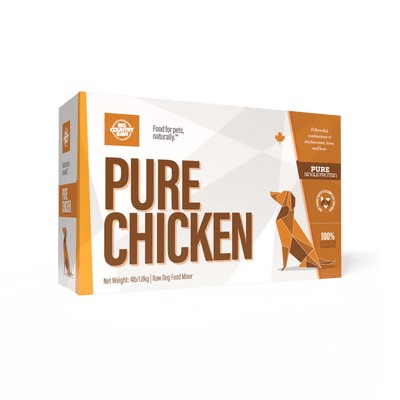 Pure Chicken Carton - Frozen Raw Dog Food - Big Country Raw - PetToba - Big Country Raw