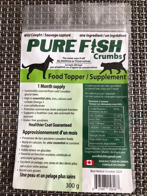 Pure Fish Topper - Dog & Cat Supplements - Pure Fish - PetToba - Pure Fish