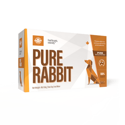 Pure Rabbit Carton - Frozen Raw Dog Food - Big Country Raw - PetToba - Big Country Raw