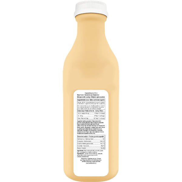 Raw Goat Milk Kefir with Pumpkin & Ginger - Happy Days - PetToba - Happy Days