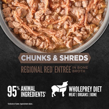 Regional Red Entrée (Chunks & Shreds) - Wet Cat Food - ORIJEN - PetToba - ORIJEN
