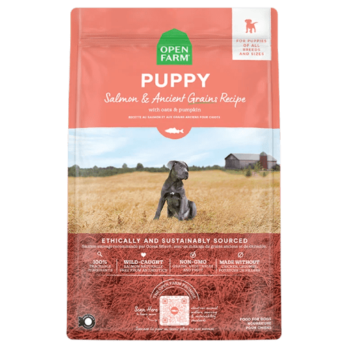 Salmon & Ancient Grains Puppy - Dry Dog Food - Open Farm - PetToba - Open Farm