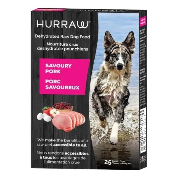 Savory Pork - Dehydrated Raw Dog Food - Hurraw - PetToba - Hurraw