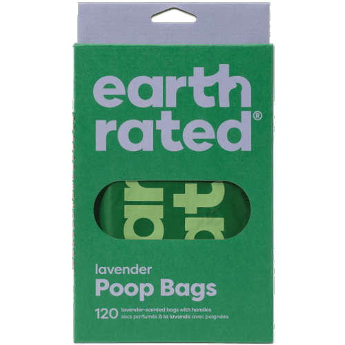 Scented Easy - Tie Handle BagsLavender|120 Bags - Earth Rated - PetToba - Earth Rated