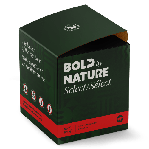 Select Beef - Frozen Raw Dog Food - Bold By Nature - PetToba - Bold By Nature