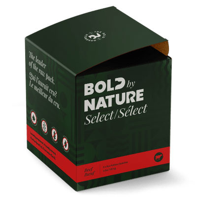 Select Beef - Frozen Raw Dog Food - Bold By Nature - PetToba - Bold By Nature