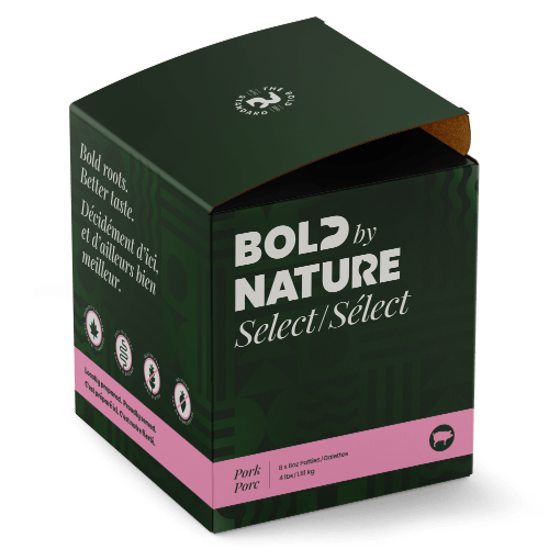 Select Pork - Frozen Raw Dog Food - Bold By Nature - PetToba - Bold By Nature