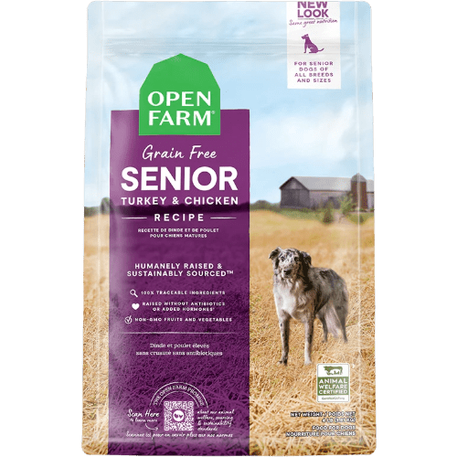 Senior Grain - Free - Dry Dog Food - Open Farm - PetToba - Open Farm