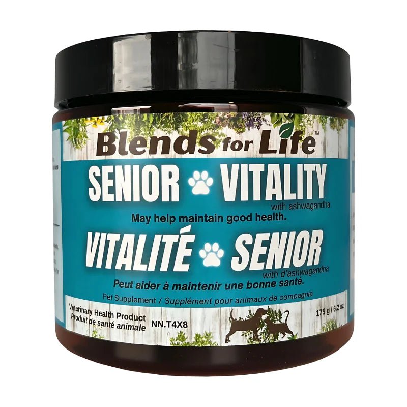 Senior Vitality - Dog & Cat Supplements - Blends for Life - PetToba - Blends for Life