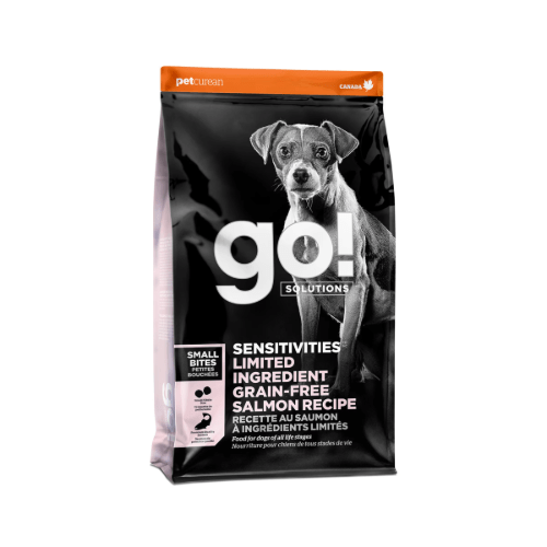 Sensitivities Grain - Free Small Bites Salmon Recipe - Dry Dog Food - Go! Solutions - PetToba - Go! Solutions