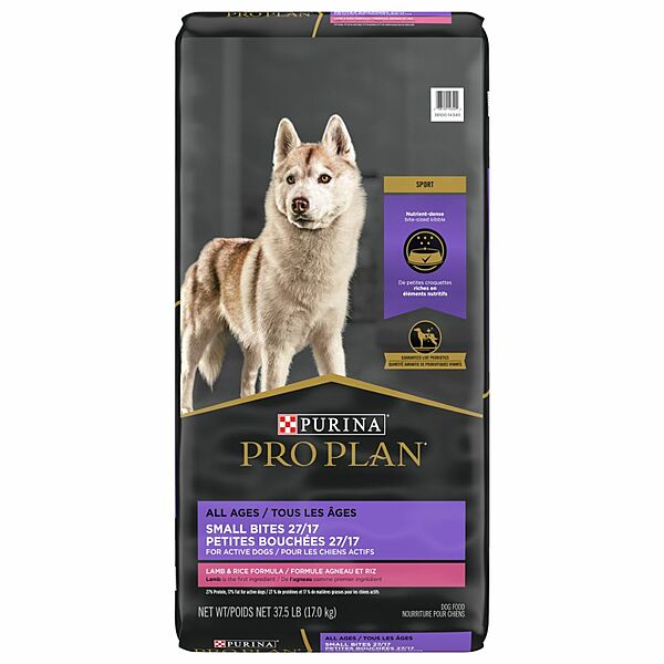 Small Bite 27/17 Lamb & Rice - Dry Dog Food - Purina Pro Plan - PetToba - Purina