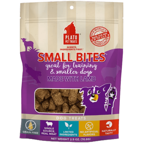 Small Bites Grain - Free Lamb - Dog Treats - Plato - PetToba - Plato