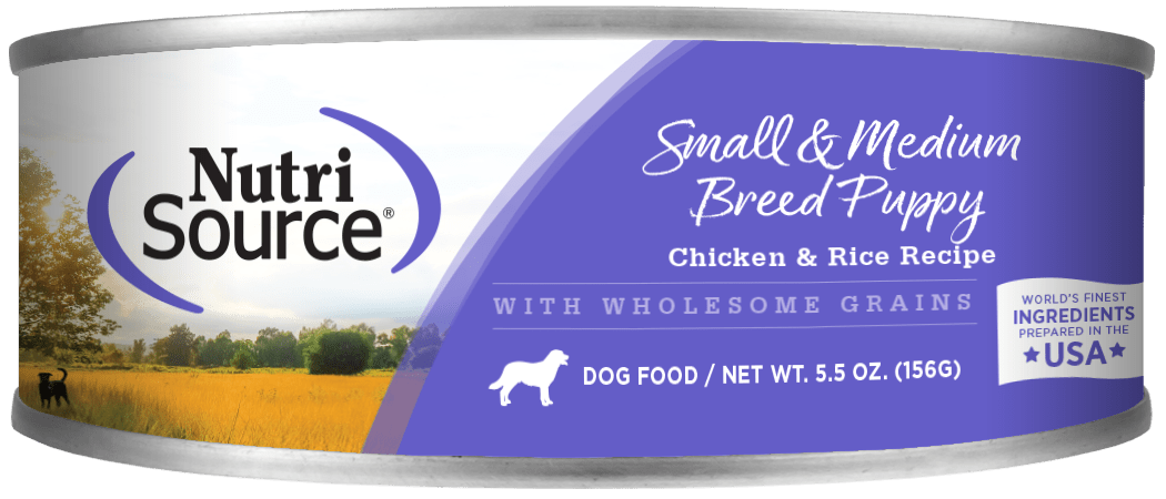 Small & Medium Breed Puppy Formula - Wet Dog Food - NutriSource - PetToba-NutriSource