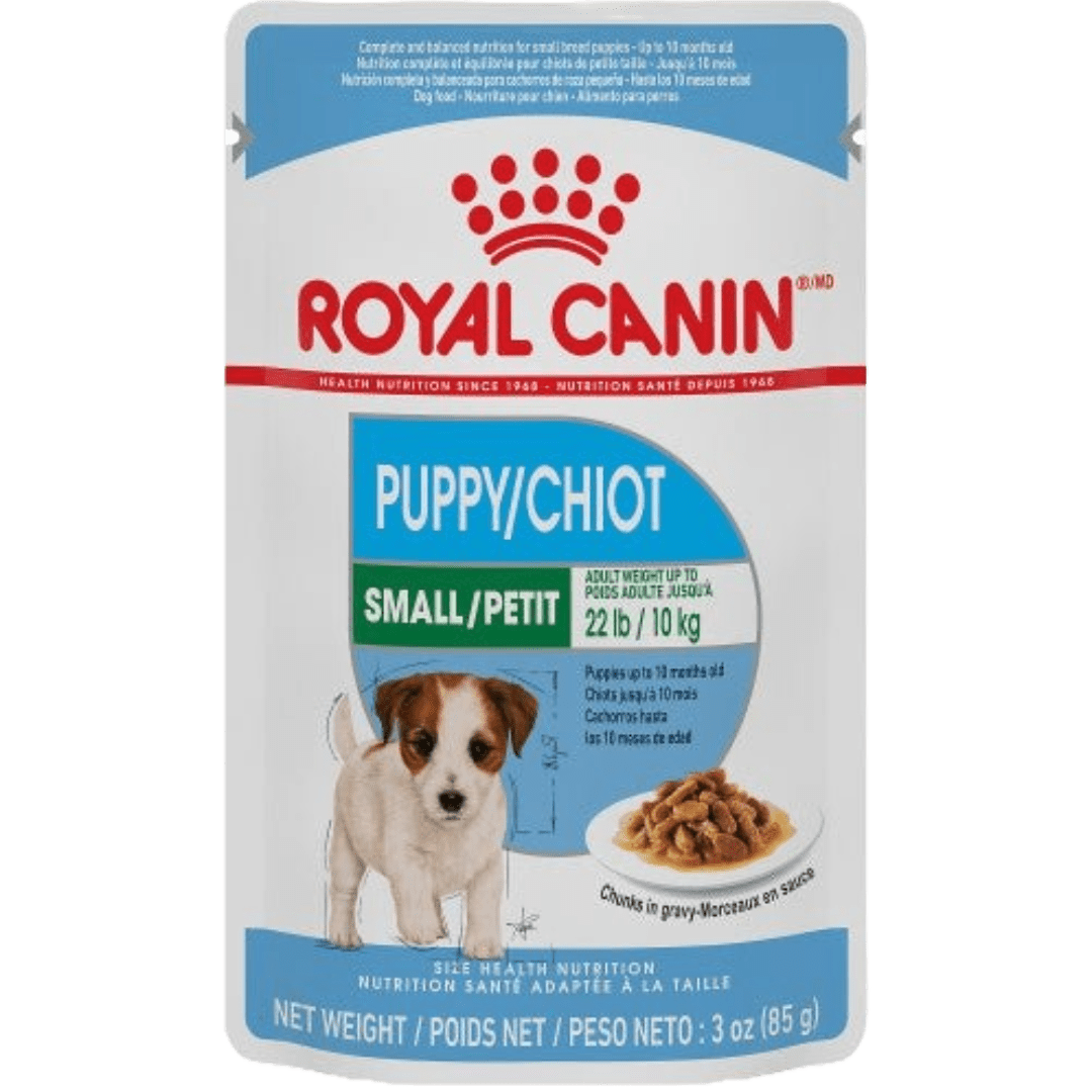 Small Puppy Chunks in Gravy Pouch - Wet Dog Food - Royal Canin - PetToba - Royal Canin