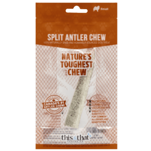 Split Antler Chew Small 5.5" - This & That - PetToba - This & That