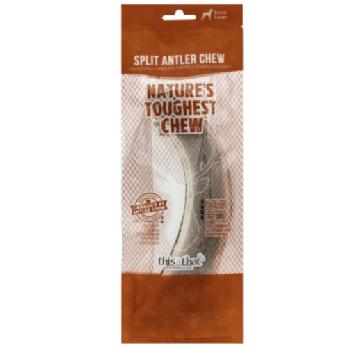 Split Antler Chew X - Large 9.5" - This & That - PetToba - This & That