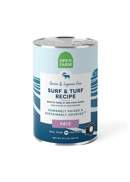 Surf & Turf Pâté - Wet Dog Food - Open Farm - PetToba - Open Farm