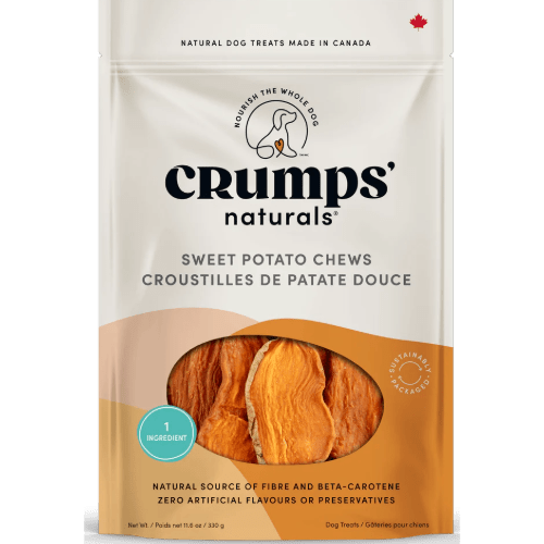 Sweet Potato Chews Dog Treats Crumps' Naturals - PetToba - Crumps' Naturals