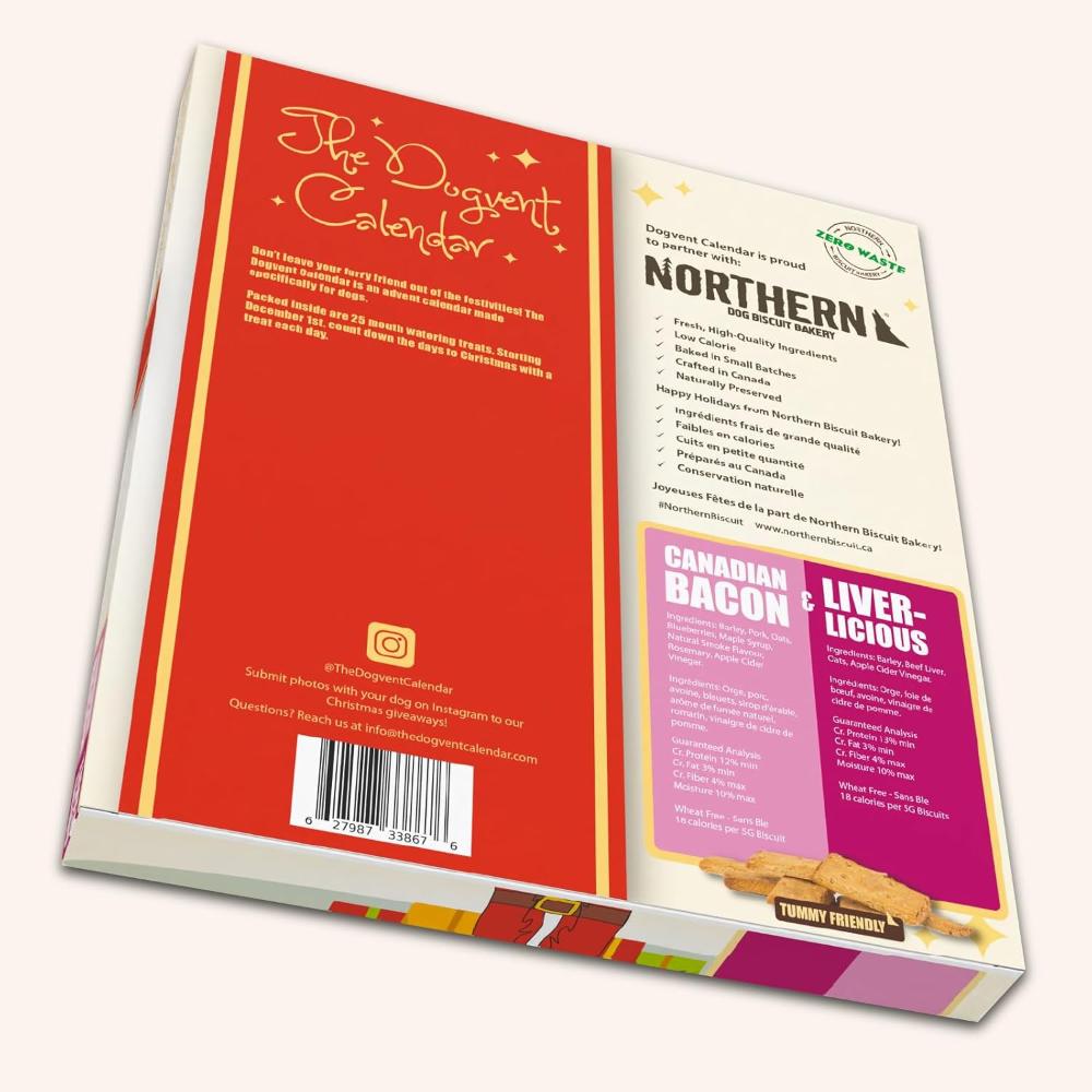 The Dogvent Calendar - Dog Treats - Northern Biscuit - PetToba - Northern Biscuit