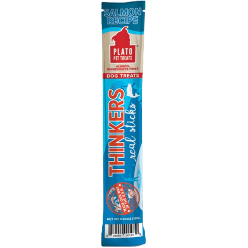 Thinker Singles Salmon Single - Dog Treats - Plato - PetToba - Plato