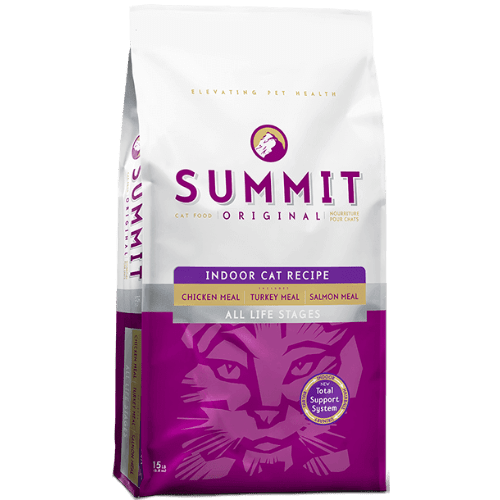 Three Meat Indoor Cat Recipe - Dry Cat Food - Summit - PetToba - Summit