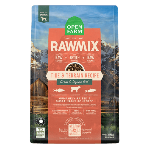 Tide & Terrain Grain - Free Rawmix - Dry Dog Food - Open Farm - PetToba - Open Farm