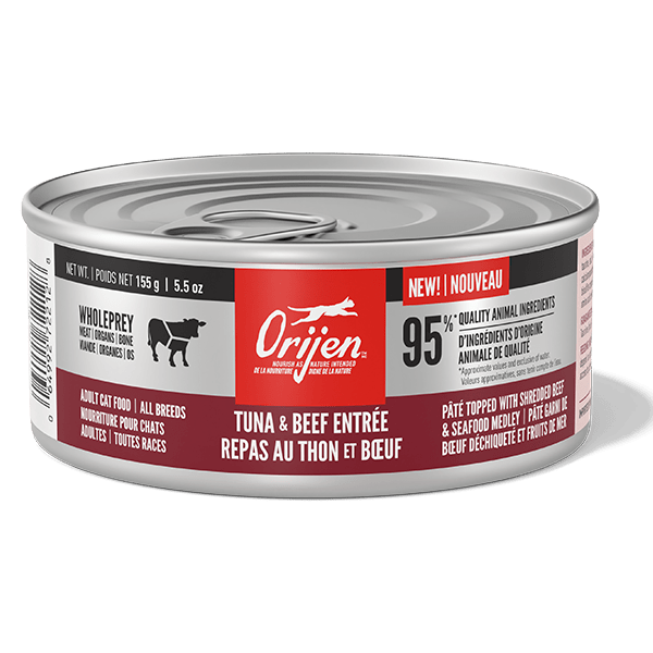Tuna & Beef Entree Recipe - Wet Cat Food - ORIJEN - PetToba - ORIJEN