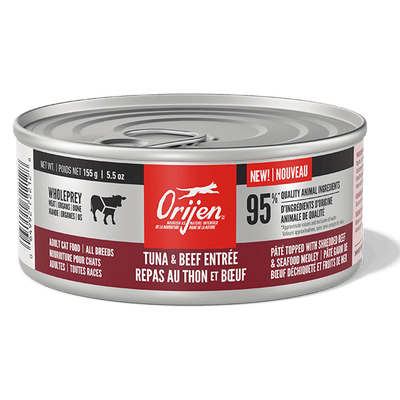 Tuna & Beef Entree Recipe - Wet Cat Food - ORIJEN - PetToba - ORIJEN