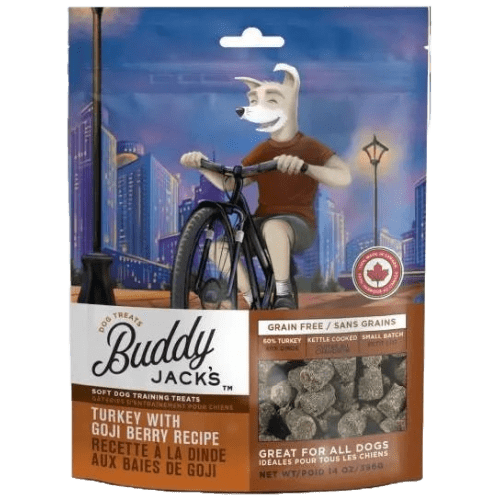 Turkey & Goji Berry Recipe Dog Treats - Buddy Jacks - PetToba - Buddy Jacks