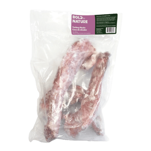 Turkey Necks - Frozen Raw Dog Treats - Bold By Nature - PetToba - Bold By Nature