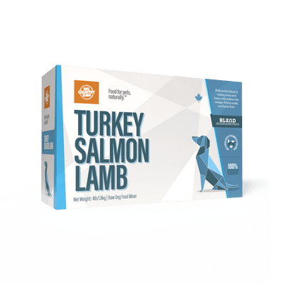 Turkey Salmon Lamb Carton - Frozen Raw Dog & Cat Food - Big Country Raw - PetToba - Big Country Raw