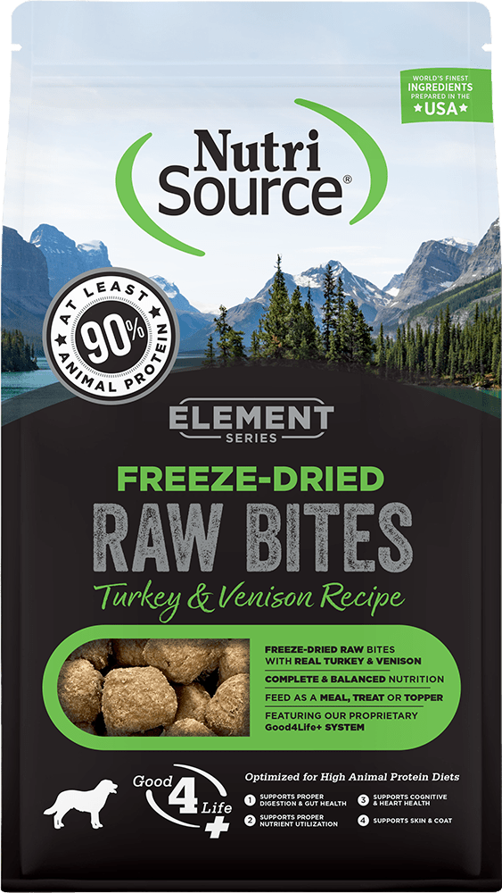360 freeze dried dog food Dr. Marty Nature's Blend Healthy Growth Freeze Dried Puppy Food 48-oz