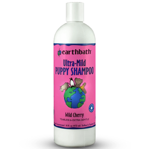 Ultra - Mild Puppy Shampoo Wild Cherry - earthbath - PetToba - Earthbath