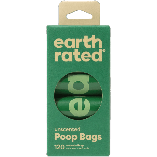 Unscented Refill Bags | 8 Rolls 120 Bags - Earth Rated - PetToba - Earth Rated